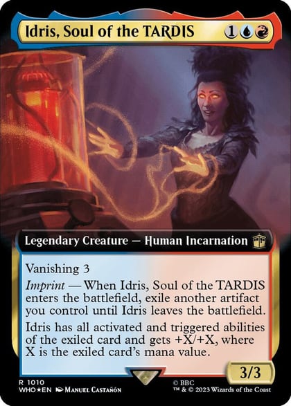 Idris, Soul of the TARDIS (Extended Art) (Surge Foil), Universes Beyond: Doctor Who 1010