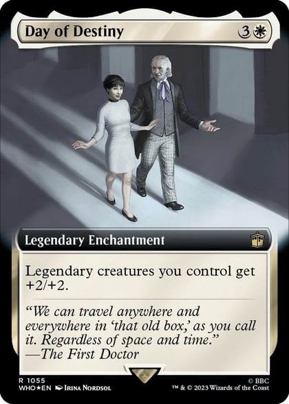 Day of Destiny (Extended Art) (Surge Foil), Universes Beyond: Doctor Who 1055