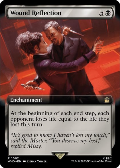 Wound Reflection (Extended Art) (Surge Foil), Universes Beyond: Doctor Who 1062