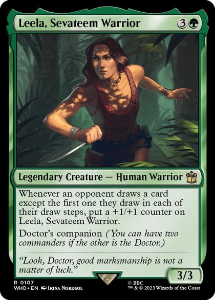 Leela, Sevateem Warrior, Universes Beyond: Doctor Who 107