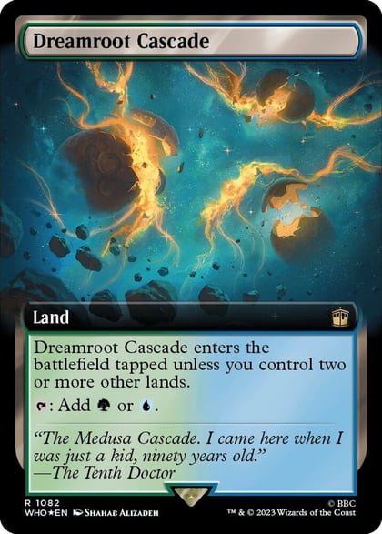Dreamroot Cascade (Extended Art) (Surge Foil), Universes Beyond: Doctor Who 1082