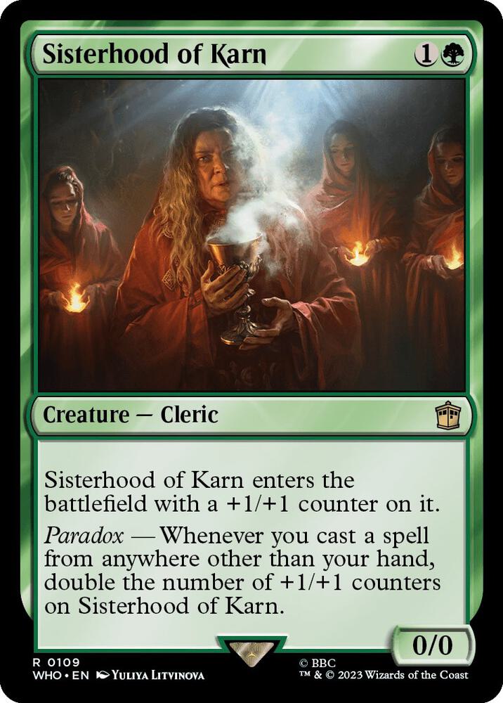 Sisterhood of Karn, Universes Beyond: Doctor Who 109