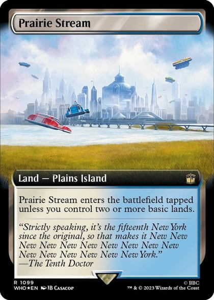 Prairie Stream (Extended Art) (Surge Foil), Universes Beyond: Doctor Who 1099