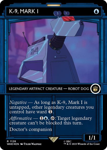 K-9, Mark I (Showcase) (Surge Foil), Universes Beyond: Doctor Who 1128