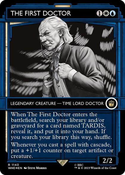The First Doctor (Showcase) (Surge Foil), Universes Beyond: Doctor Who 1143