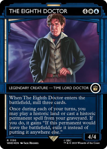 The Eighth Doctor (Showcase) (Surge Foil), Universes Beyond: Doctor Who 1150