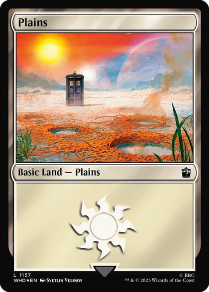 Plains (1157) (Surge Foil), Universes Beyond: Doctor Who 1157