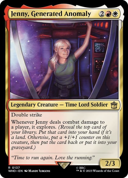 Jenny, Generated Anomaly, Universes Beyond: Doctor Who 137