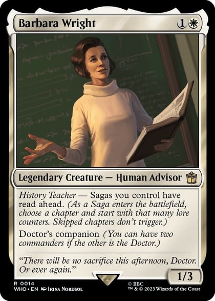 Barbara Wright, Universes Beyond: Doctor Who 14
