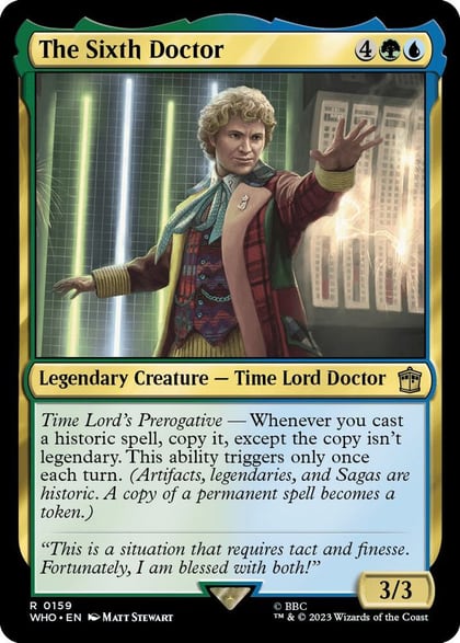 The Sixth Doctor, Universes Beyond: Doctor Who 159