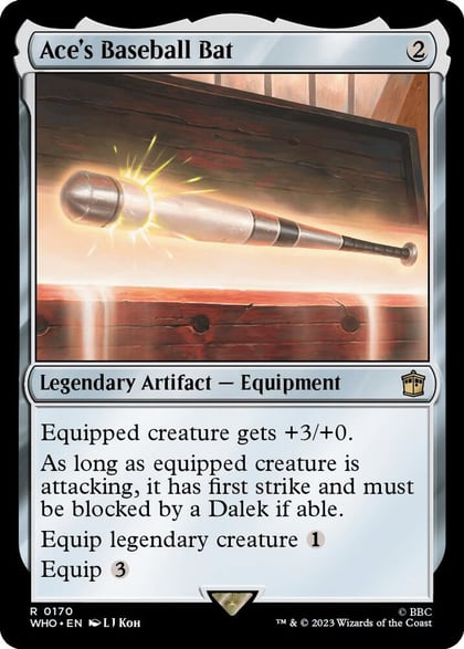Ace's Baseball Bat, Universes Beyond: Doctor Who 170