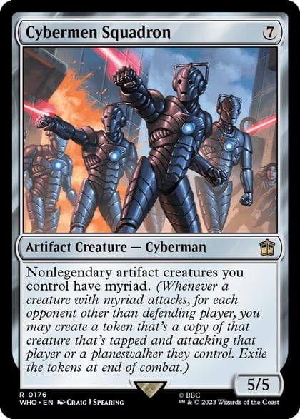Cybermen Squadron, Universes Beyond: Doctor Who 176