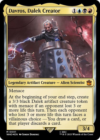 Davros, Dalek Creator, Universes Beyond: Doctor Who 1