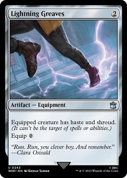 Lightning Greaves, Universes Beyond: Doctor Who 243