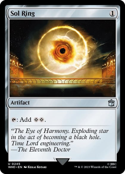 Sol Ring, Universes Beyond: Doctor Who 245