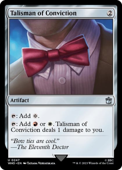 Talisman of Conviction, Universes Beyond: Doctor Who 247