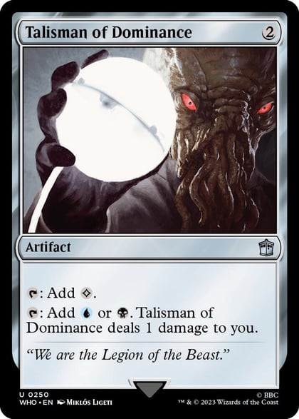 Talisman of Dominance, Universes Beyond: Doctor Who 250