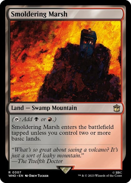Smoldering Marsh, Universes Beyond: Doctor Who 307