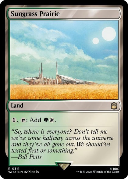 Sungrass Prairie, Universes Beyond: Doctor Who 311