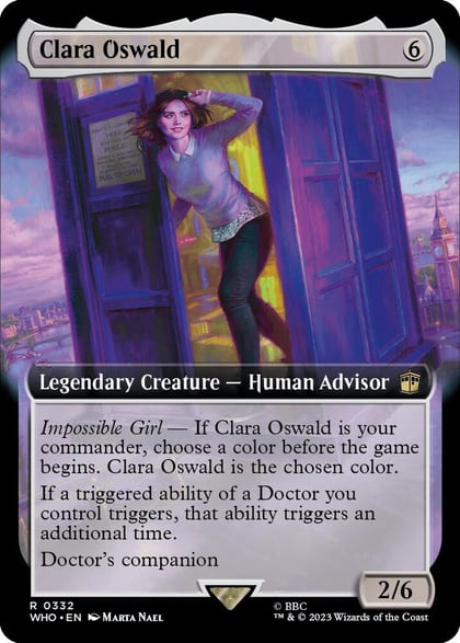 Clara Oswald (Extended Art), Universes Beyond: Doctor Who 332