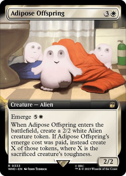 Adipose Offspring (Extended Art), Universes Beyond: Doctor Who 333