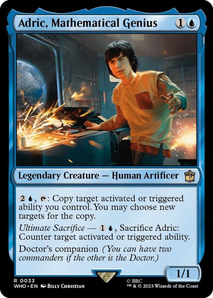 Adric, Mathematical Genius, Universes Beyond: Doctor Who 33