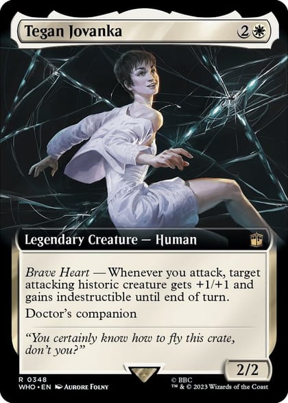Tegan Jovanka (Extended Art), Universes Beyond: Doctor Who 348