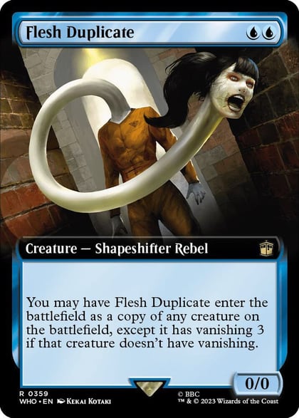 Flesh Duplicate (Extended Art), Universes Beyond: Doctor Who 359