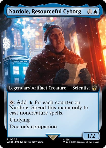 Nardole, Resourceful Cyborg (Extended Art), Universes Beyond: Doctor Who 365