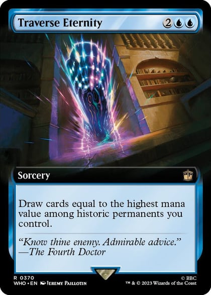 Traverse Eternity (Extended Art), Universes Beyond: Doctor Who 370