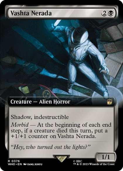 Vashta Nerada (Extended Art), Universes Beyond: Doctor Who 376