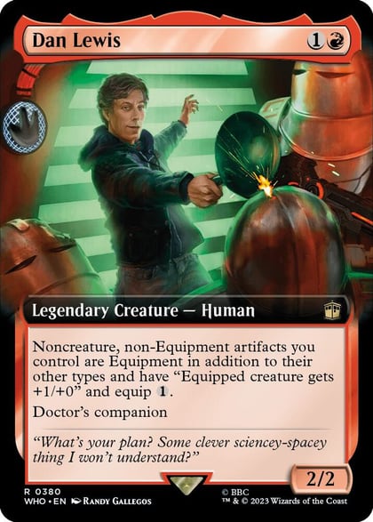 Dan Lewis (Extended Art), Universes Beyond: Doctor Who 380
