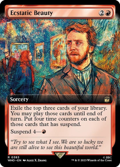 Ecstatic Beauty (Extended Art), Universes Beyond: Doctor Who 383