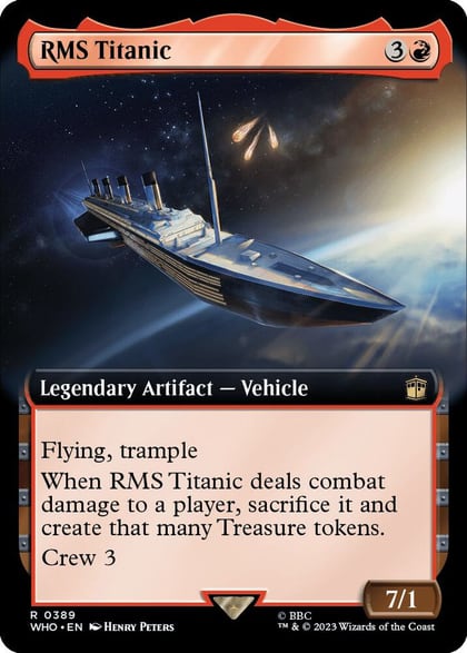 RMS Titanic (Extended Art), Universes Beyond: Doctor Who 389