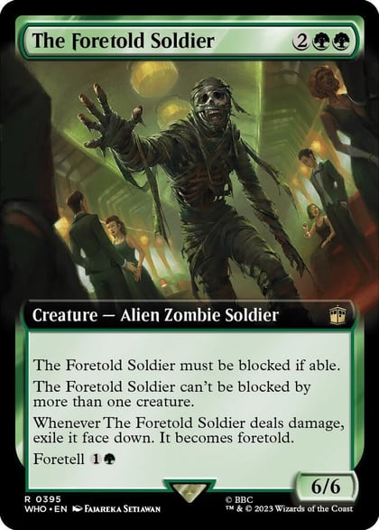 The Foretold Soldier (Extended Art), Universes Beyond: Doctor Who 395
