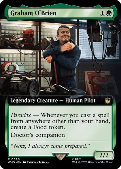 Graham O'Brien (Extended Art), Universes Beyond: Doctor Who 396