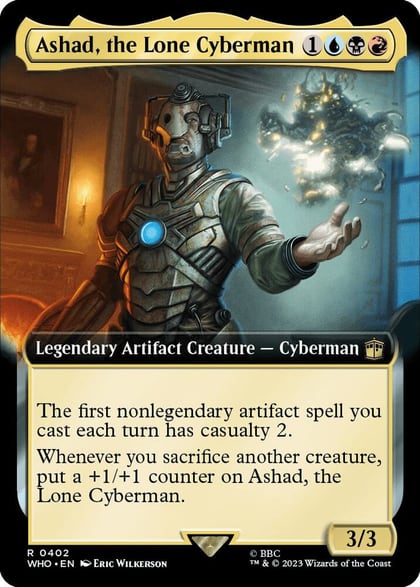 Ashad, the Lone Cyberman (Extended Art), Universes Beyond: Doctor Who 402