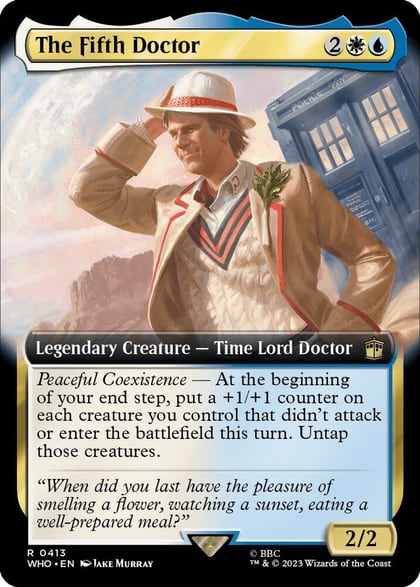 The Fifth Doctor (Extended Art), Universes Beyond: Doctor Who 413