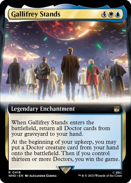 Gallifrey Stands (Extended Art), Universes Beyond: Doctor Who 418