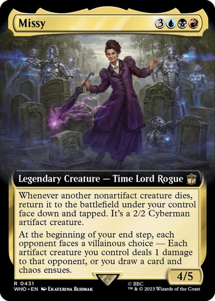 Missy (Extended Art), Universes Beyond: Doctor Who 431