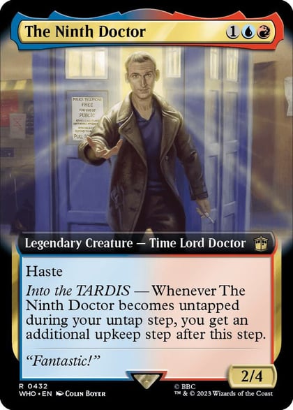 The Ninth Doctor (Extended Art), Universes Beyond: Doctor Who 432