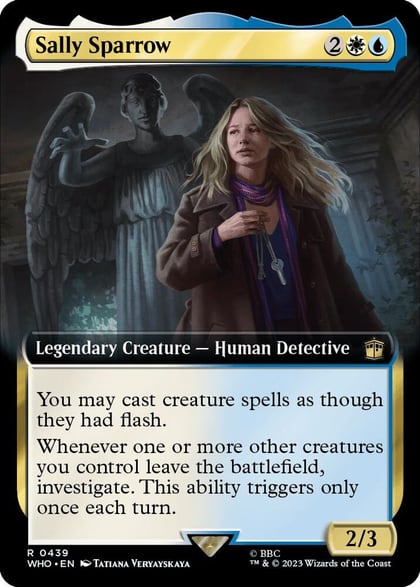 Sally Sparrow (Extended Art), Universes Beyond: Doctor Who 439