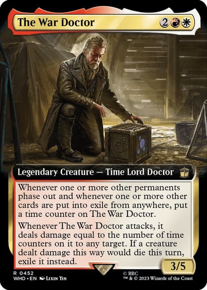 The War Doctor (Extended Art), Universes Beyond: Doctor Who 452