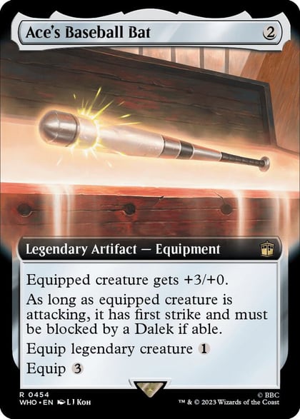 Ace's Baseball Bat (Extended Art), Universes Beyond: Doctor Who 454
