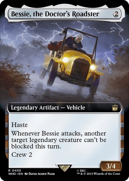 Bessie, the Doctor's Roadster (Extended Art), Universes Beyond: Doctor Who 455