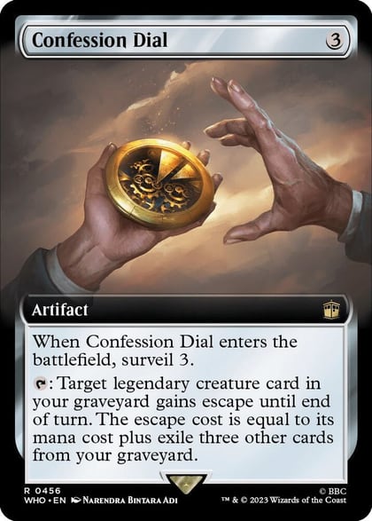 Confession Dial (Extended Art), Universes Beyond: Doctor Who 456