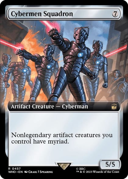 Cybermen Squadron (Extended Art), Universes Beyond: Doctor Who 457