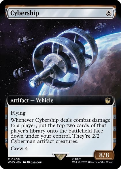 Cybership (Extended Art), Universes Beyond: Doctor Who 458
