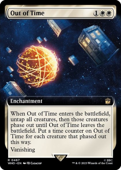 Out of Time (Extended Art), Universes Beyond: Doctor Who 467