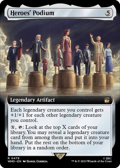 Heroes' Podium (Extended Art), Universes Beyond: Doctor Who 479